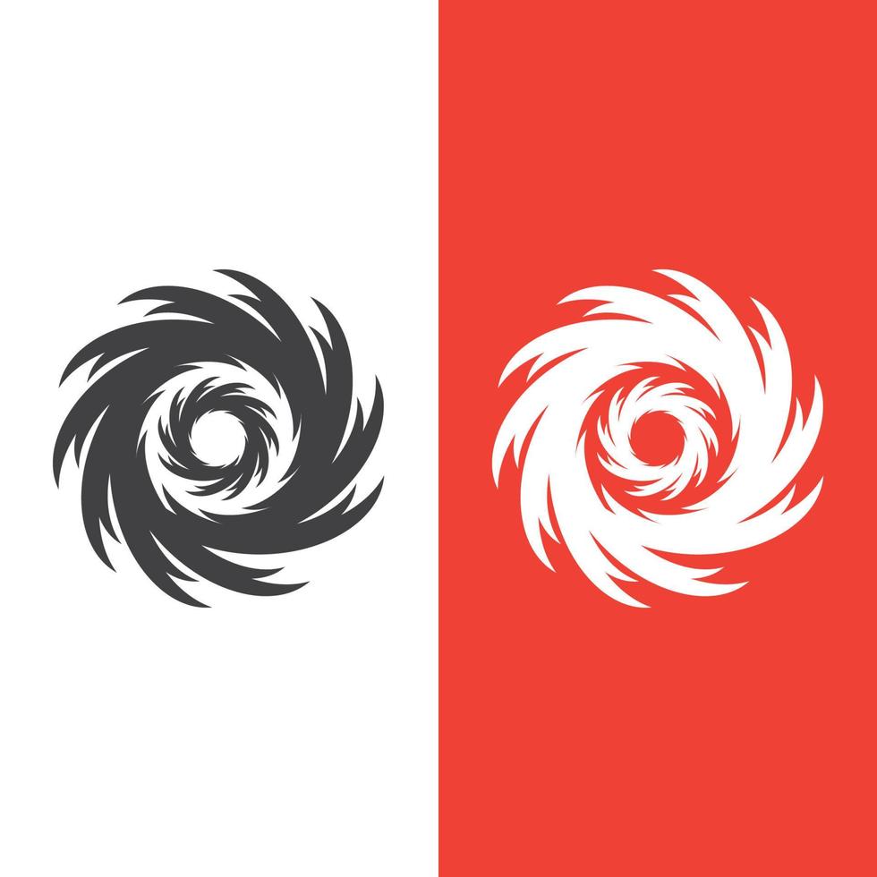vortex vector illustration icon logo template design
