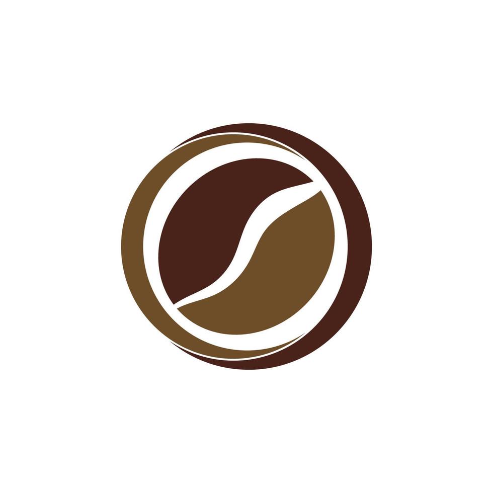 coffee bean icon vector illustration