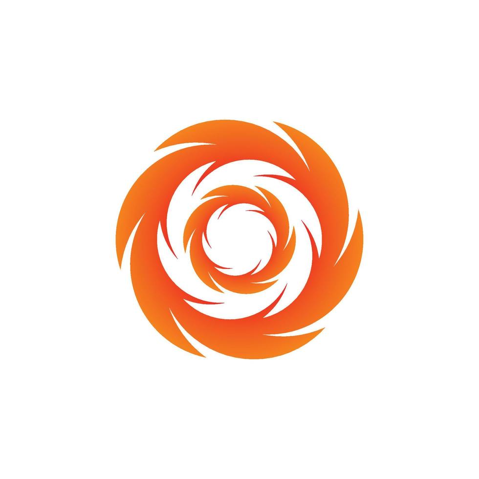 vortex vector illustration icon logo template design