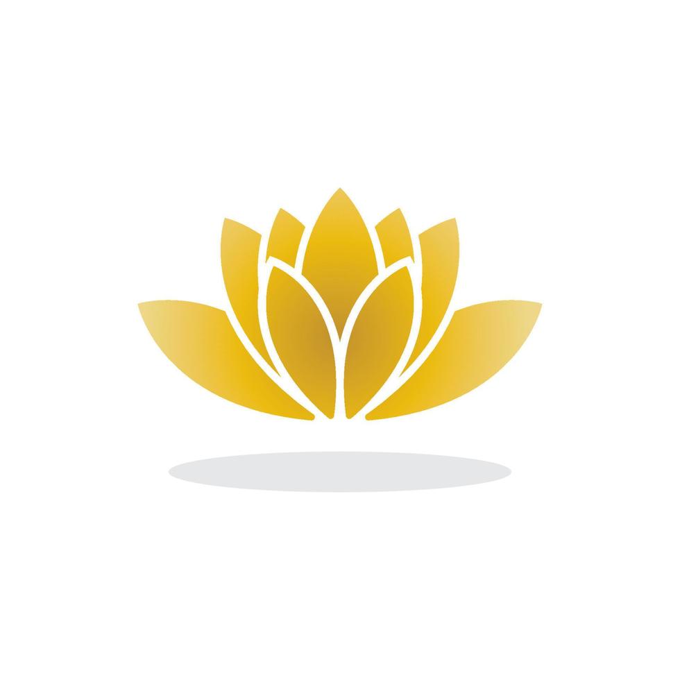 Beauty vector lotus icon