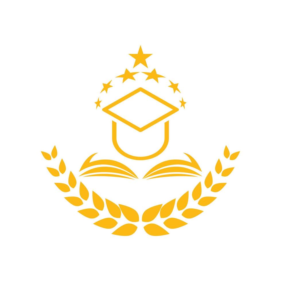 Education logo template vector