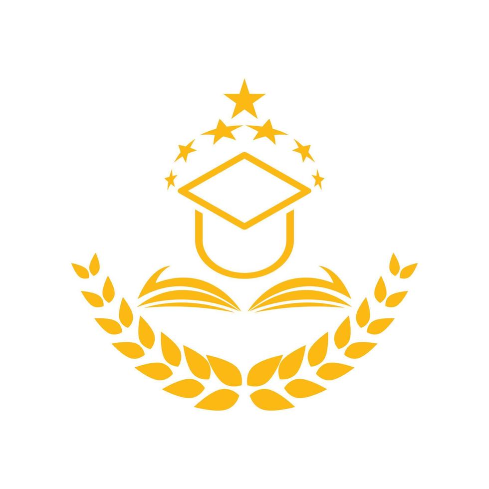 vector de plantilla de logotipo de educación