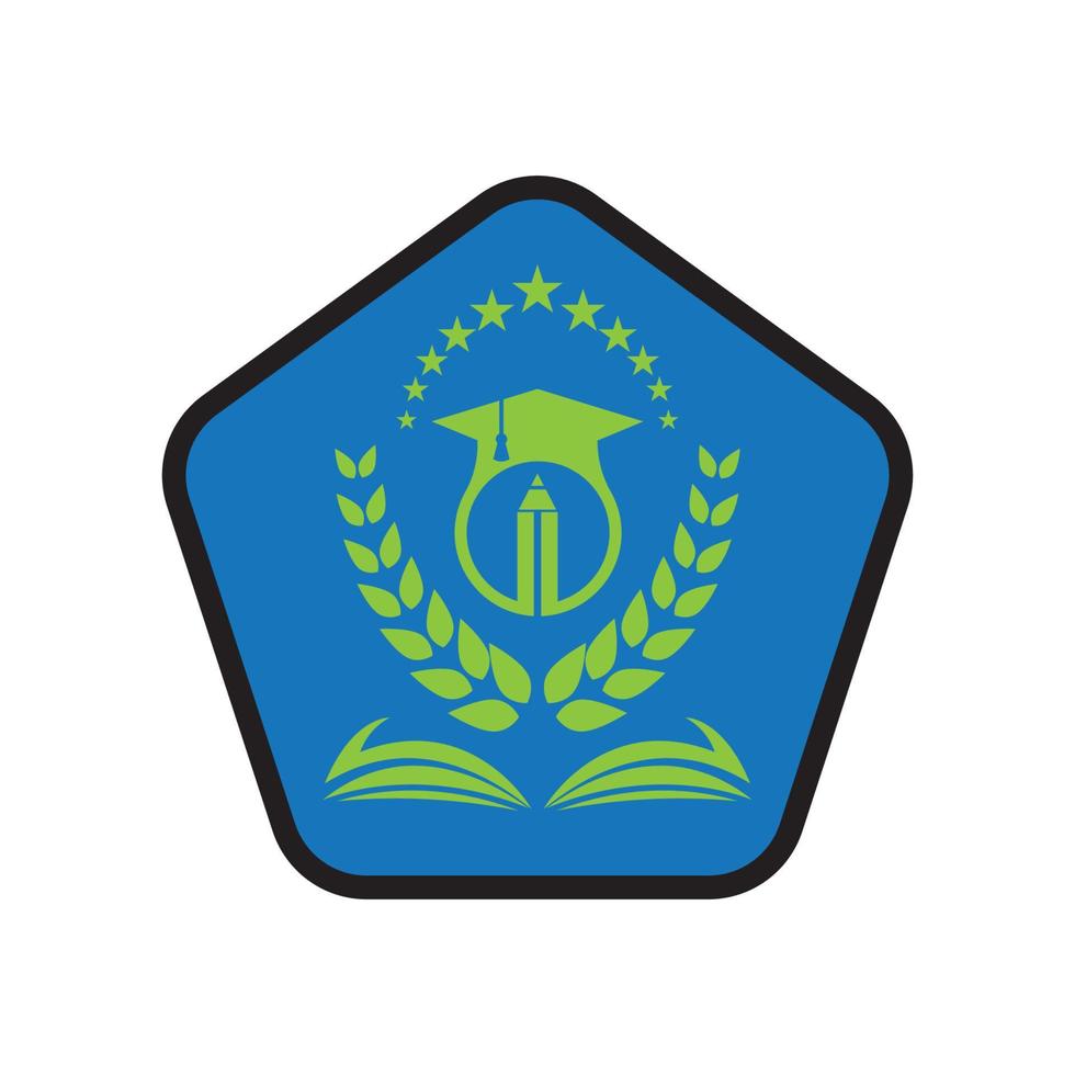 vector de plantilla de logotipo de educación