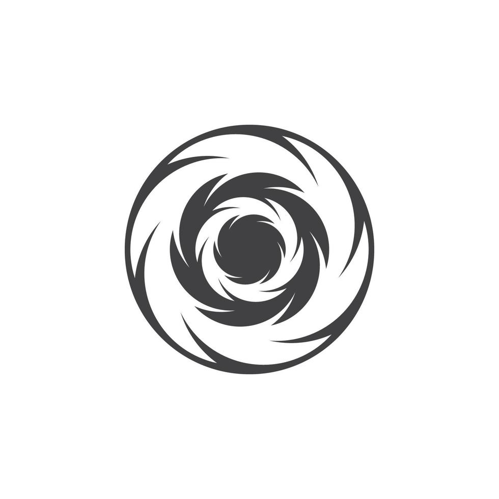 vortex vector illustration icon logo template design