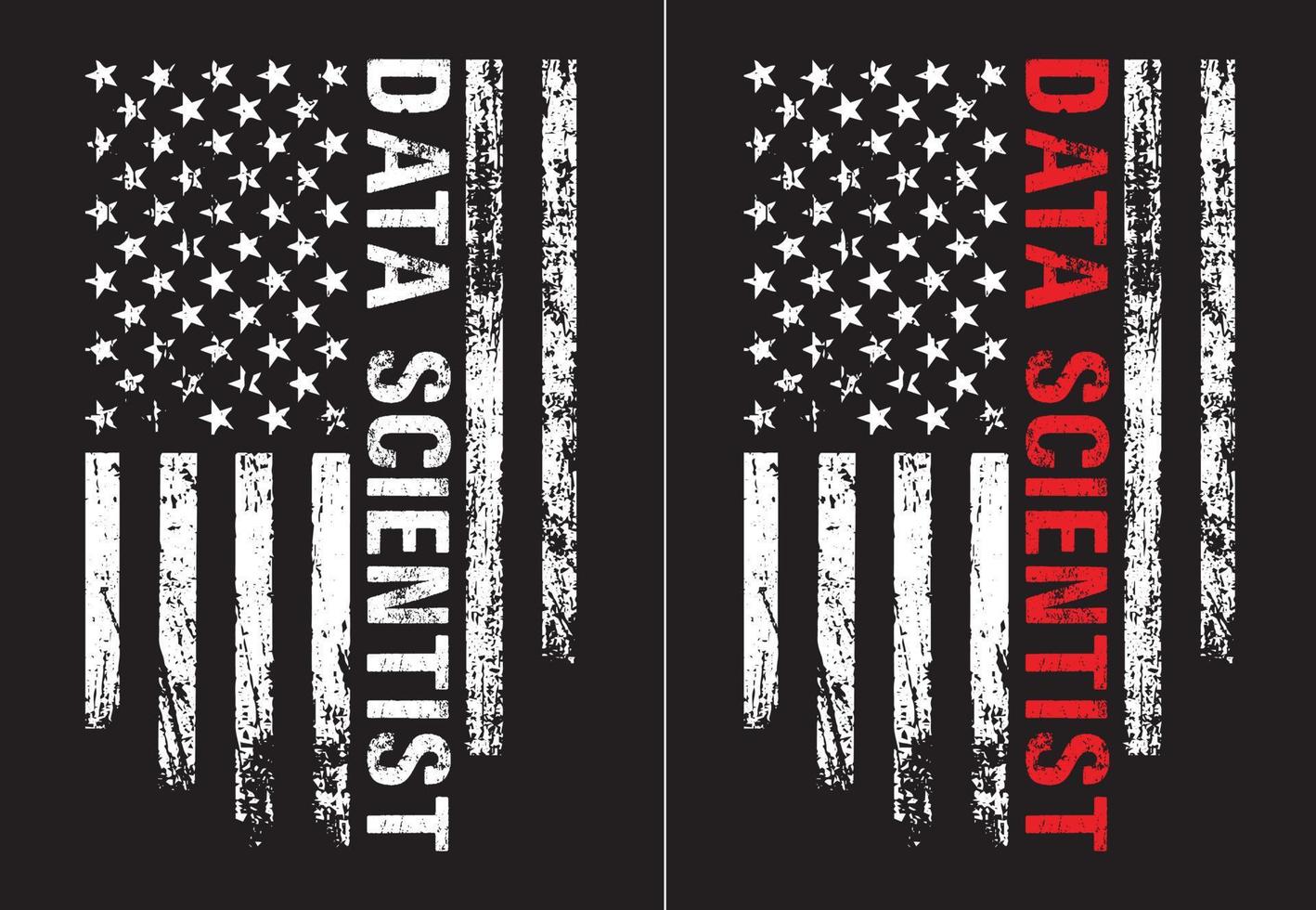 Data Scientist Design vector