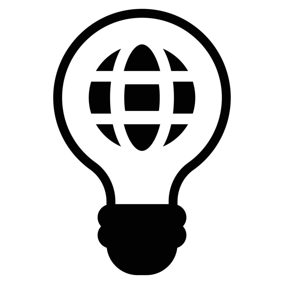 internet thinking icon vector illustration . education . technology