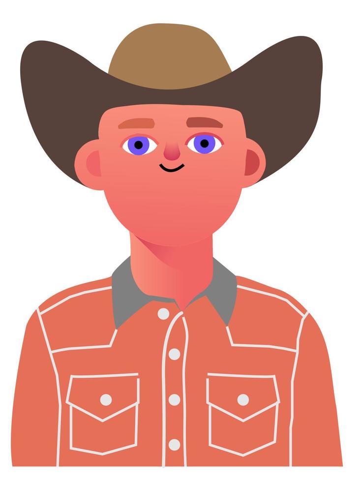 Boy avatar icon vector
