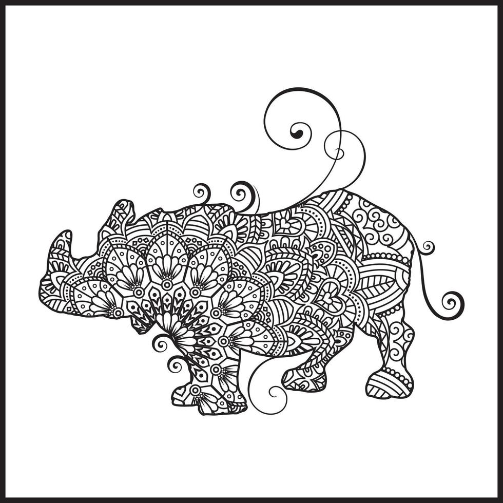 Vector illustration decorative Animal on white background