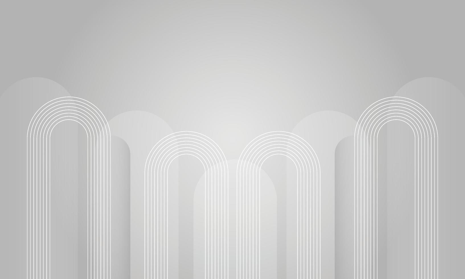 Gray technology abstract minimal web vector banner background design