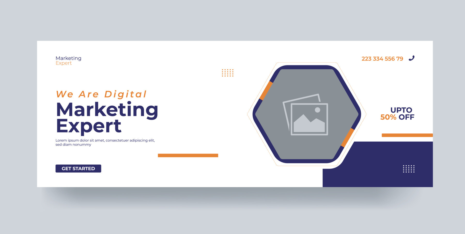 Digital marketing agency social media cover template design 13918843 ...