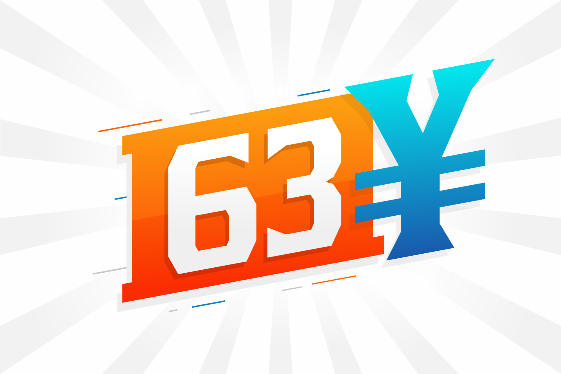 63 Yuan Chinese Currency Vector Text Symbol 63 Yen Japanese Currency 63-yuan-chinese-currency-vector-text-symbol-63-yen-japanese-currency