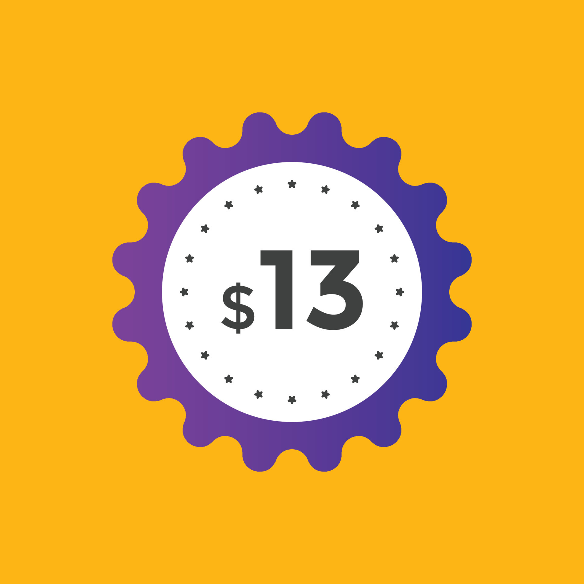 13 Dollar Price Tag Price 13 USD Dollar Only Sticker Sale Promotion 13-dollar-price-tag-price-13-usd-dollar-only-sticker-sale-promotion