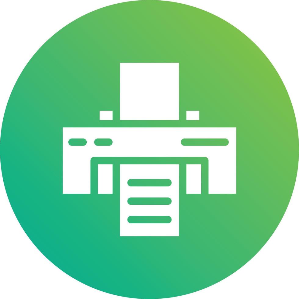 Printer Vector Icon Design Illustration