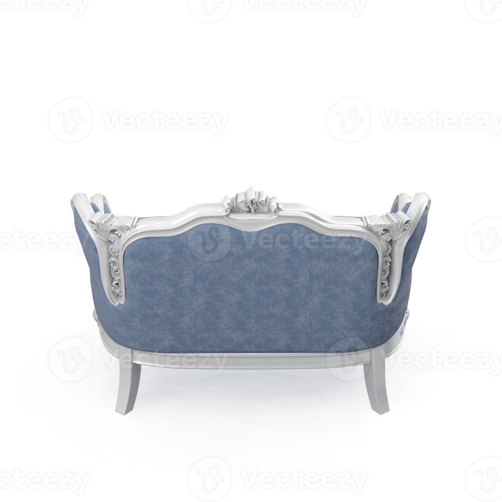 Isometric Armchair Isolated 3D render png