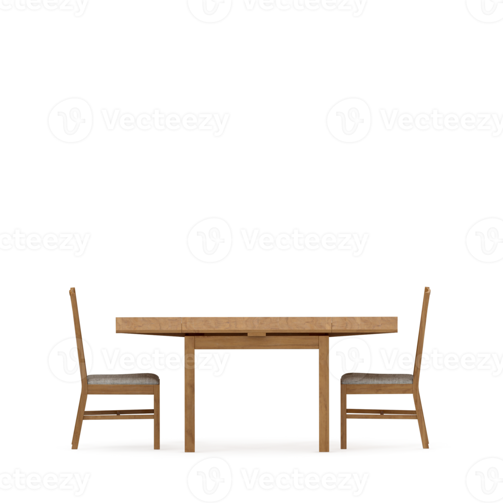 Isometric Table 3D render png