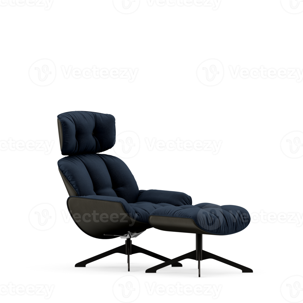 Isometric Armchair Isolated 3D render png
