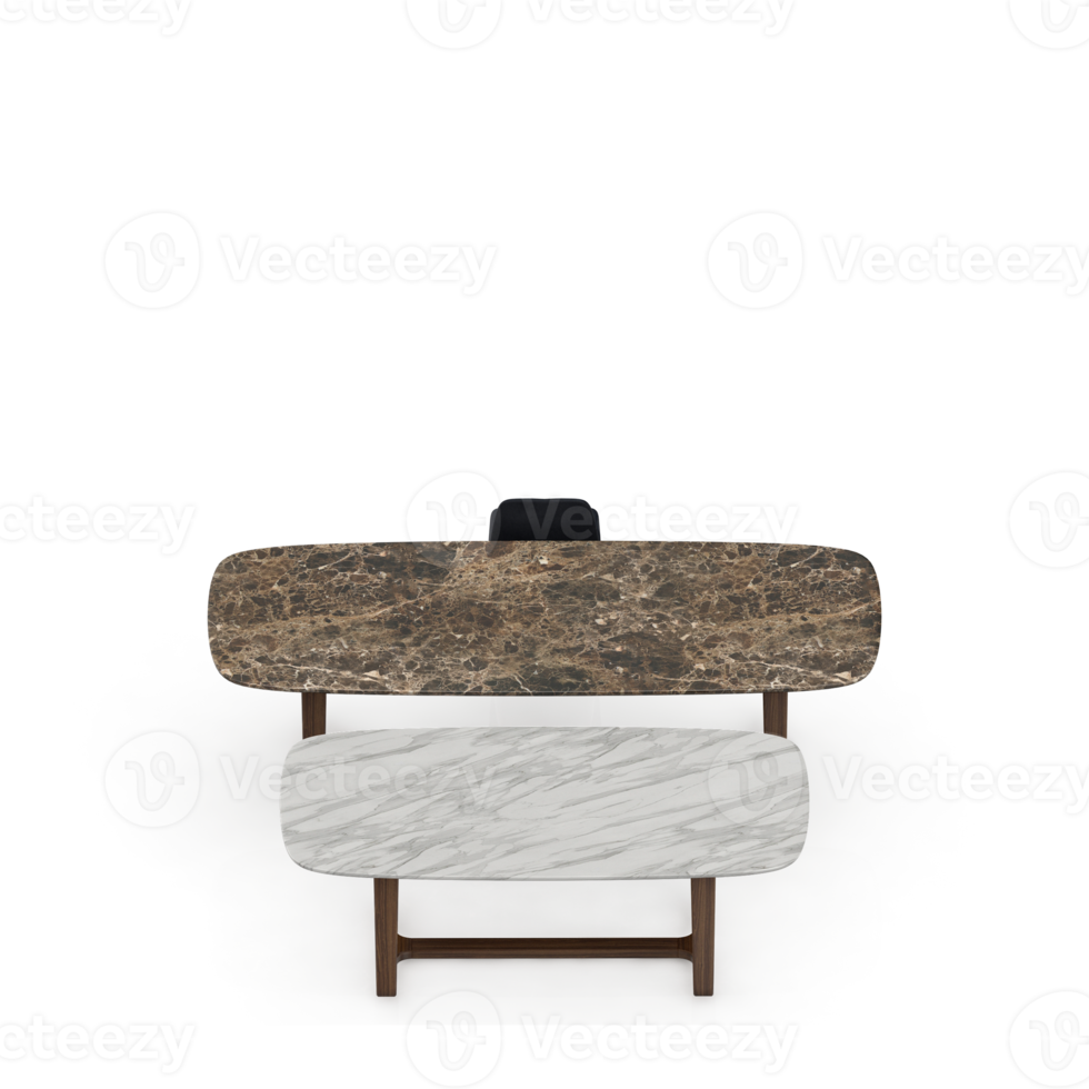 Isometric Table 3D render png