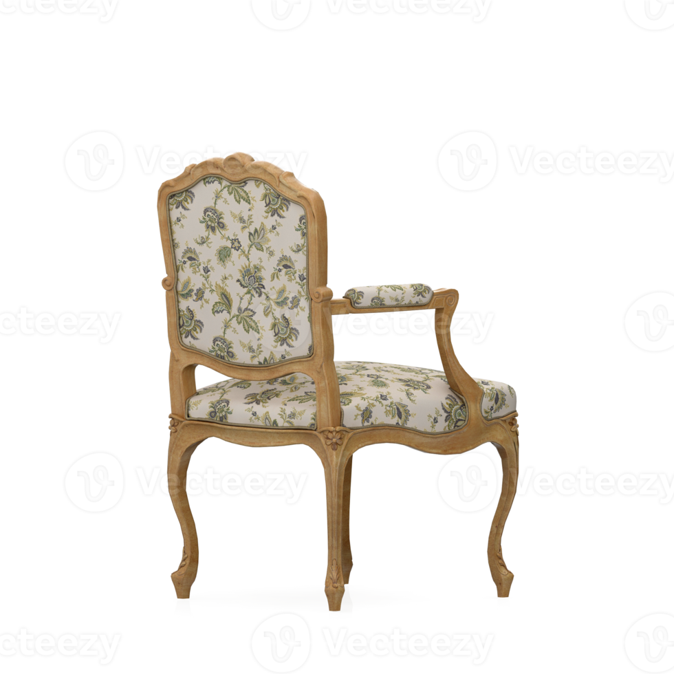 Isometric Armchair Isolated 3D render png