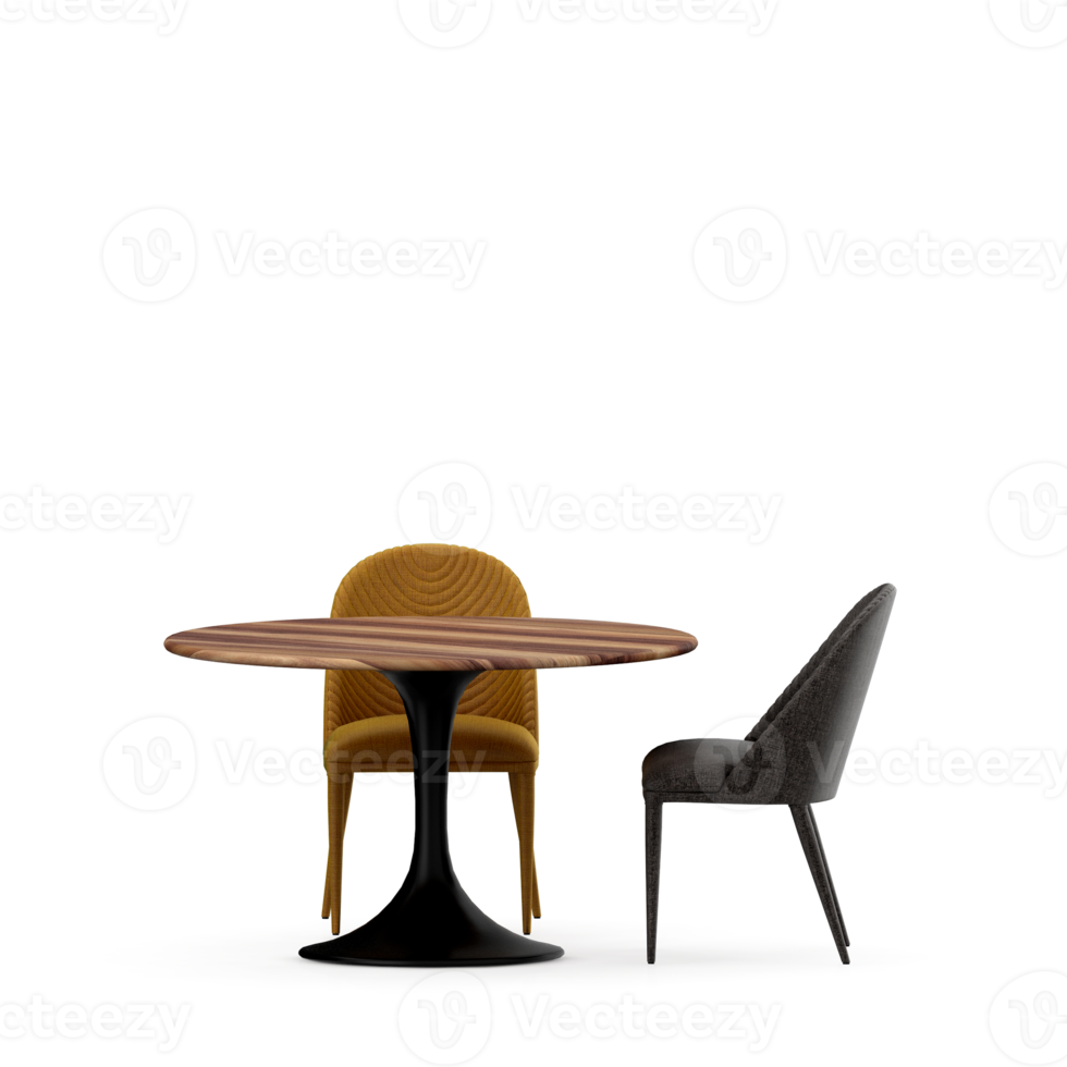 Isometric Table 3D render png