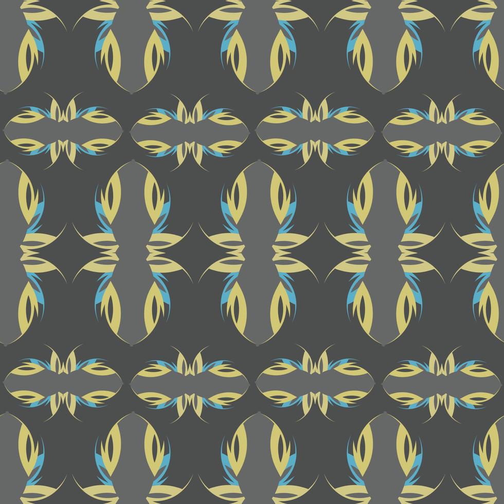 New seamless abstract pattern with floral ornament and high quality illustration. finally it is an expensive design vector