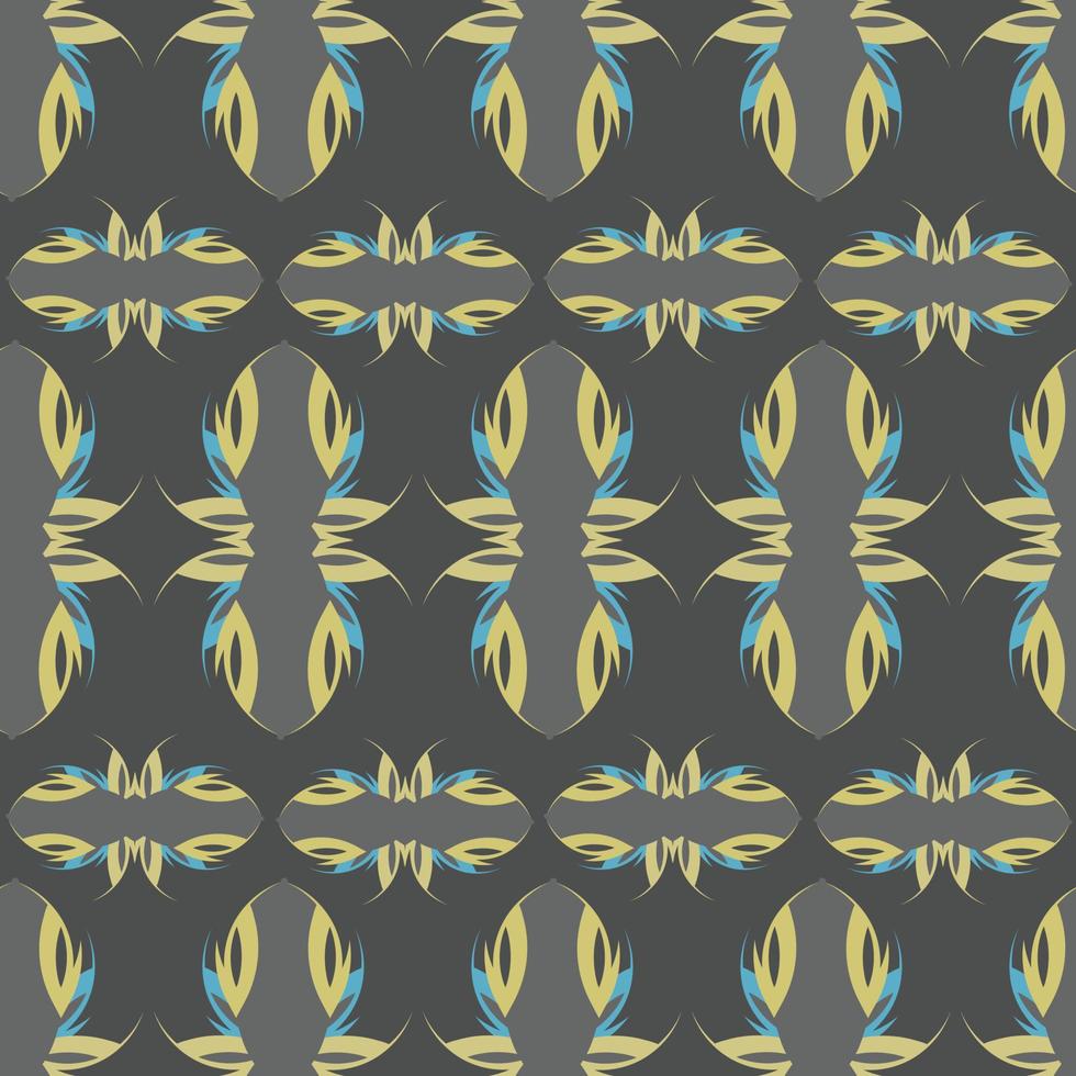 New seamless abstract pattern with floral ornament and high quality illustration. finally it is an expensive design vector