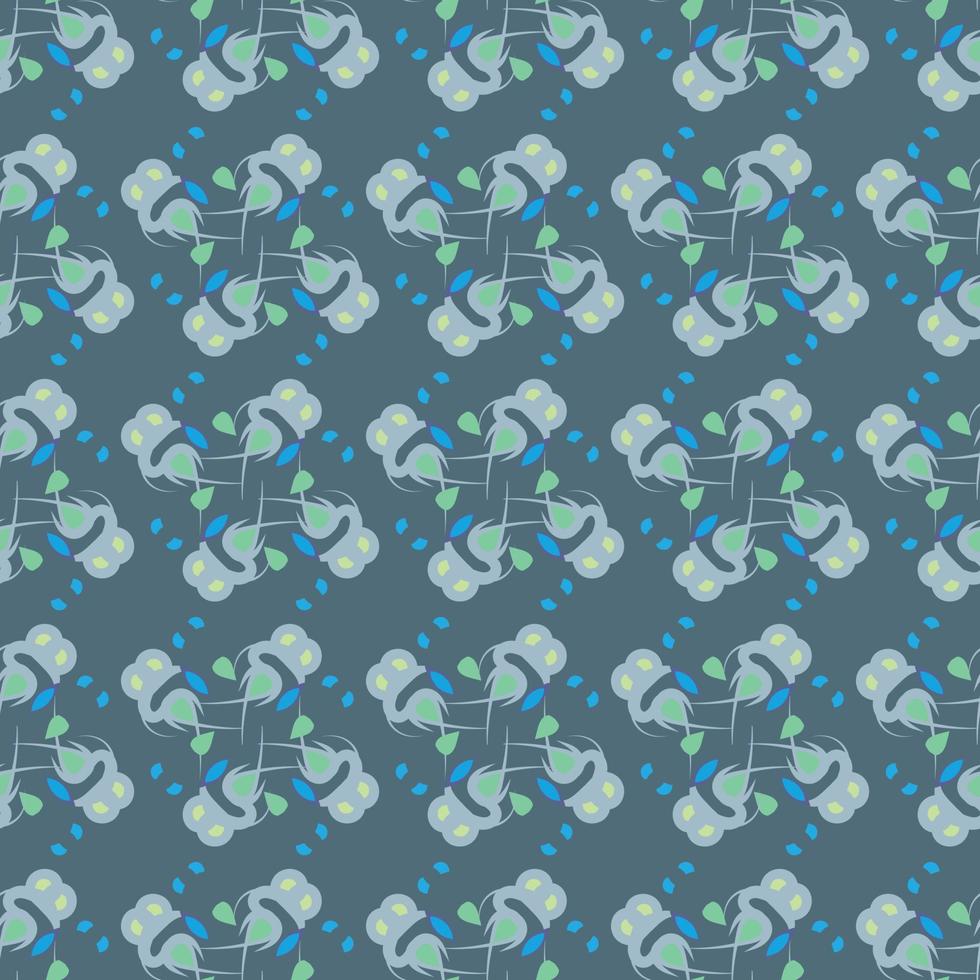 New seamless abstract pattern with floral ornament and high quality illustration. finally it is an expensive design vector