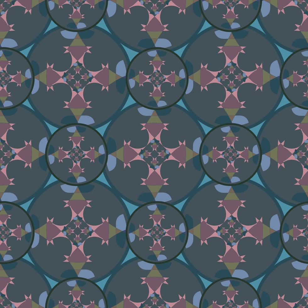 New seamless abstract pattern with floral ornament and high quality illustration. finally it is an expensive design vector