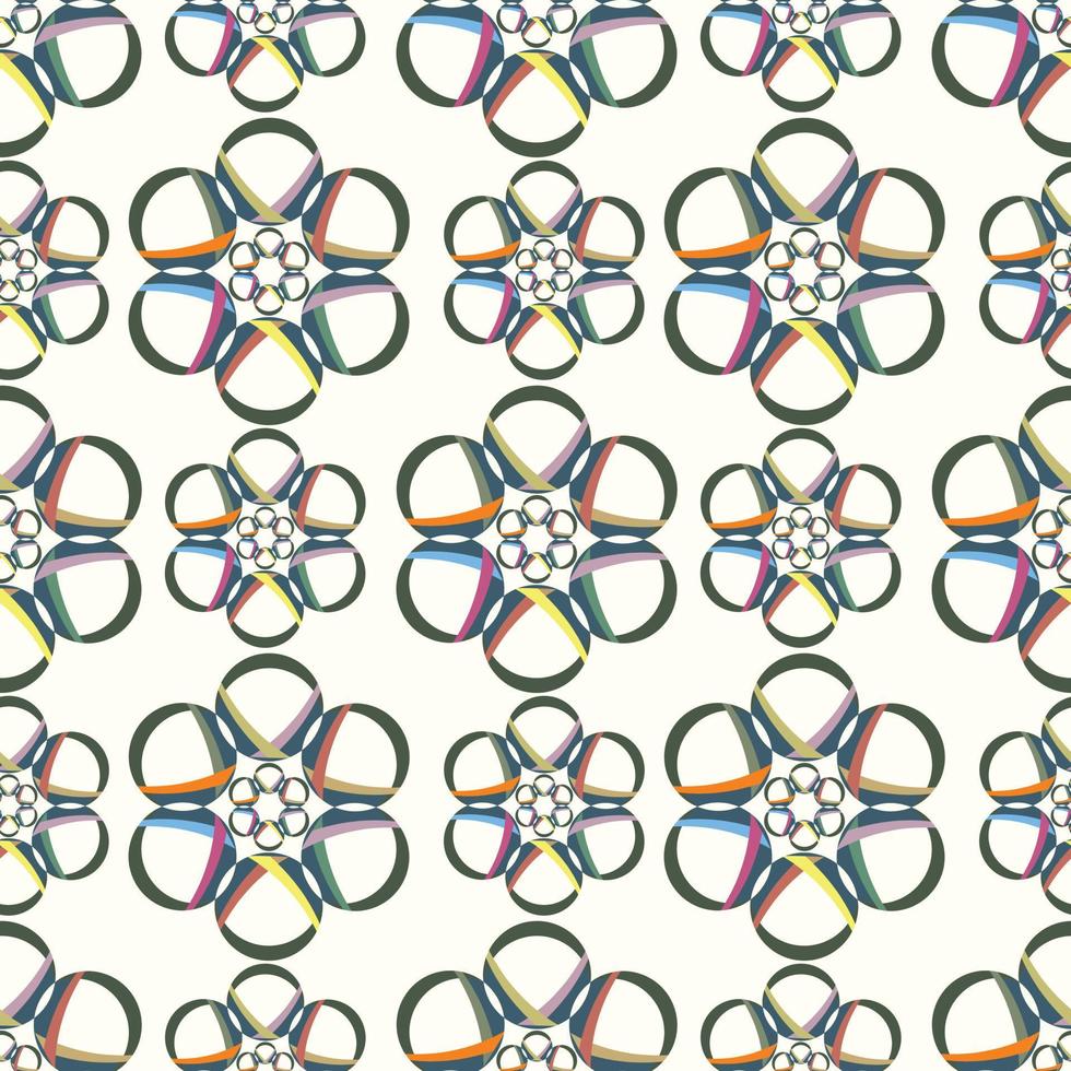 New seamless abstract pattern with floral ornament and high quality illustration. finally it is an expensive design vector