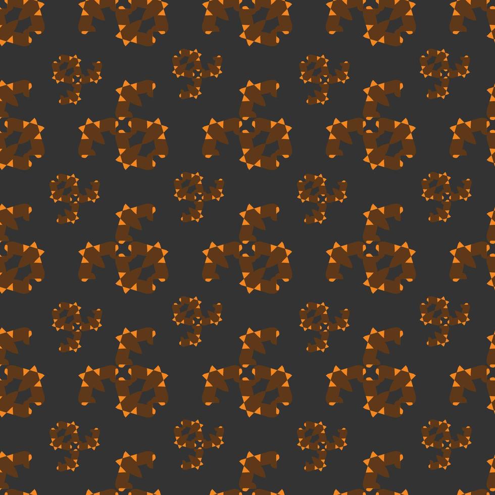 New seamless abstract pattern with floral ornament and high quality illustration. finally it is an expensive design vector