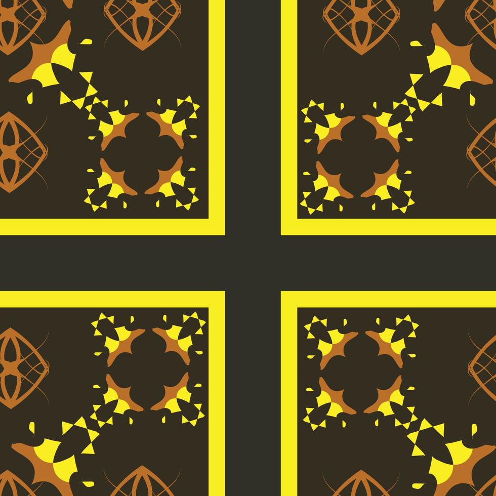 New seamless abstract pattern with floral ornament and high quality illustration. finally it is an expensive design vector