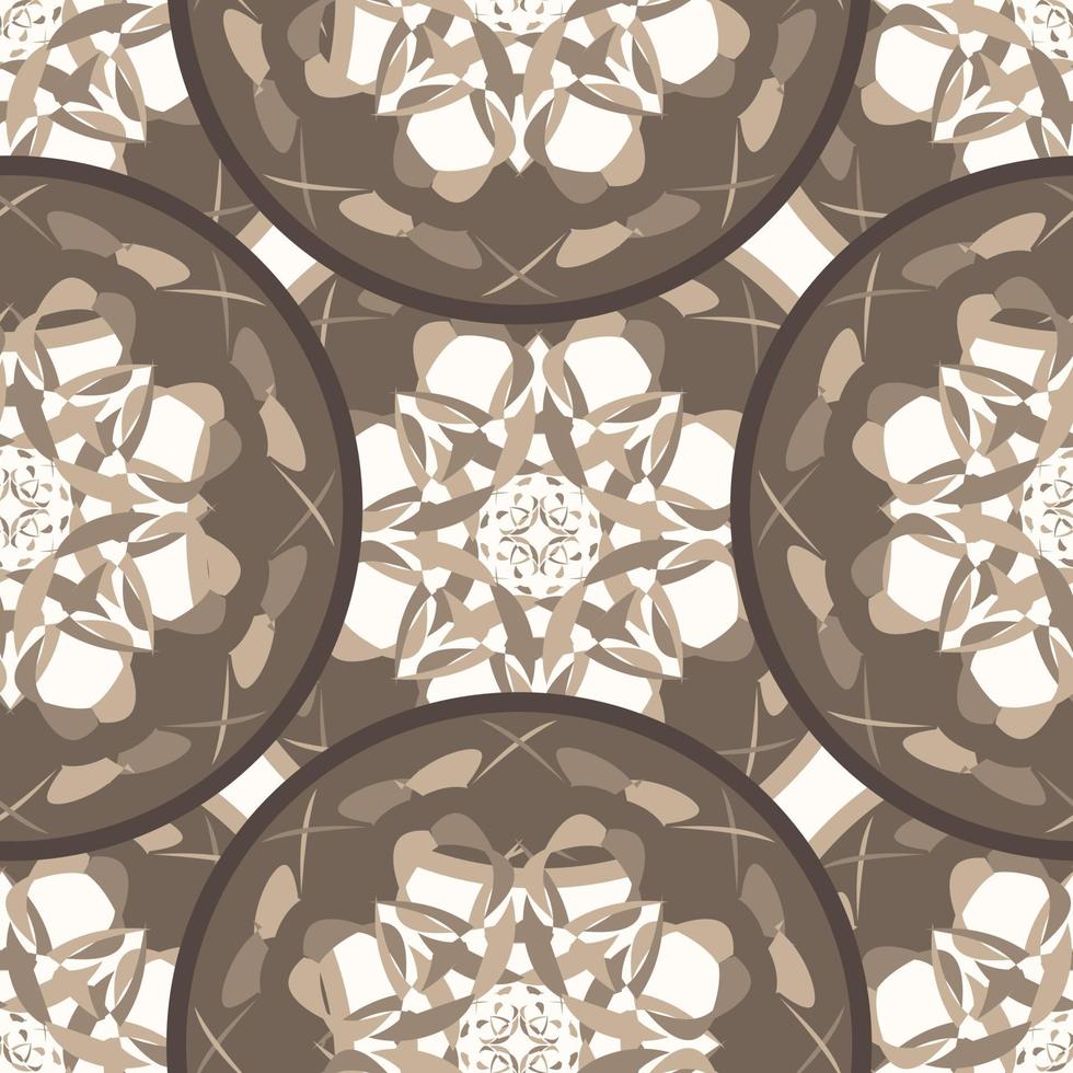 New seamless abstract pattern with floral ornament and high quality illustration. finally it is an expensive design vector