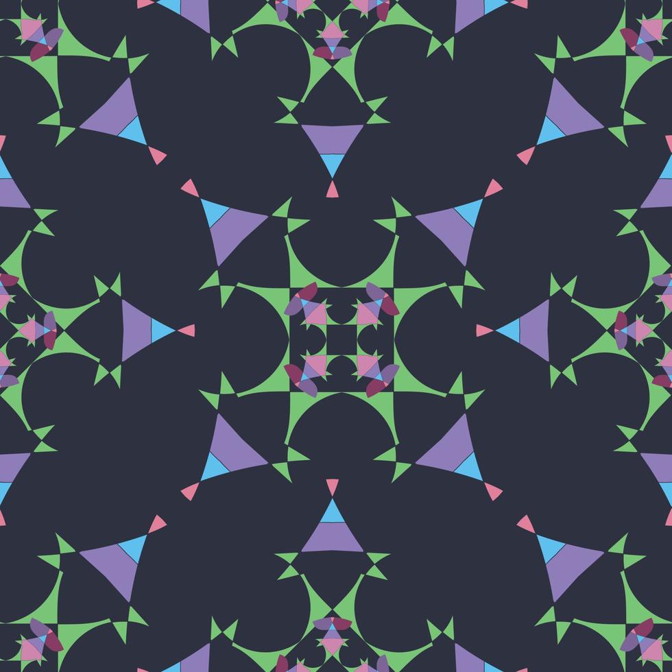 New seamless abstract pattern with floral ornament and high quality illustration. finally it is an expensive design vector