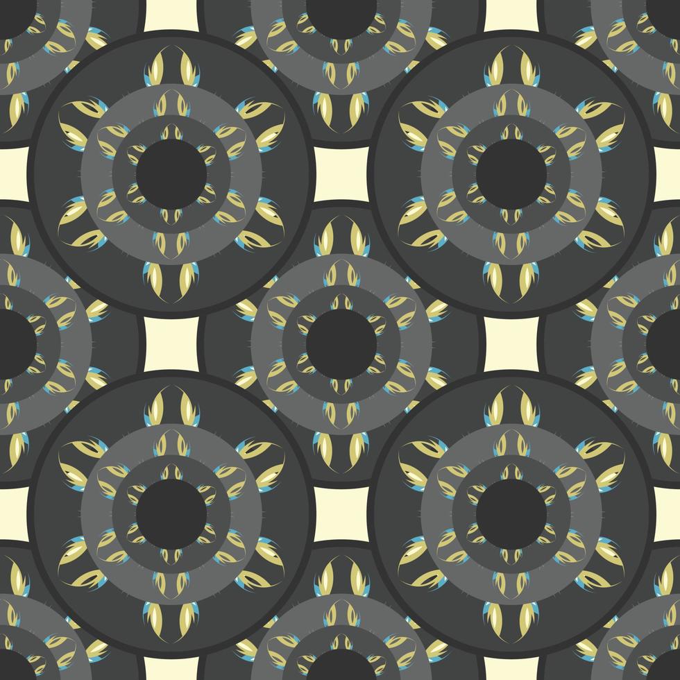 New seamless abstract pattern with floral ornament and high quality illustration. finally it is an expensive design vector
