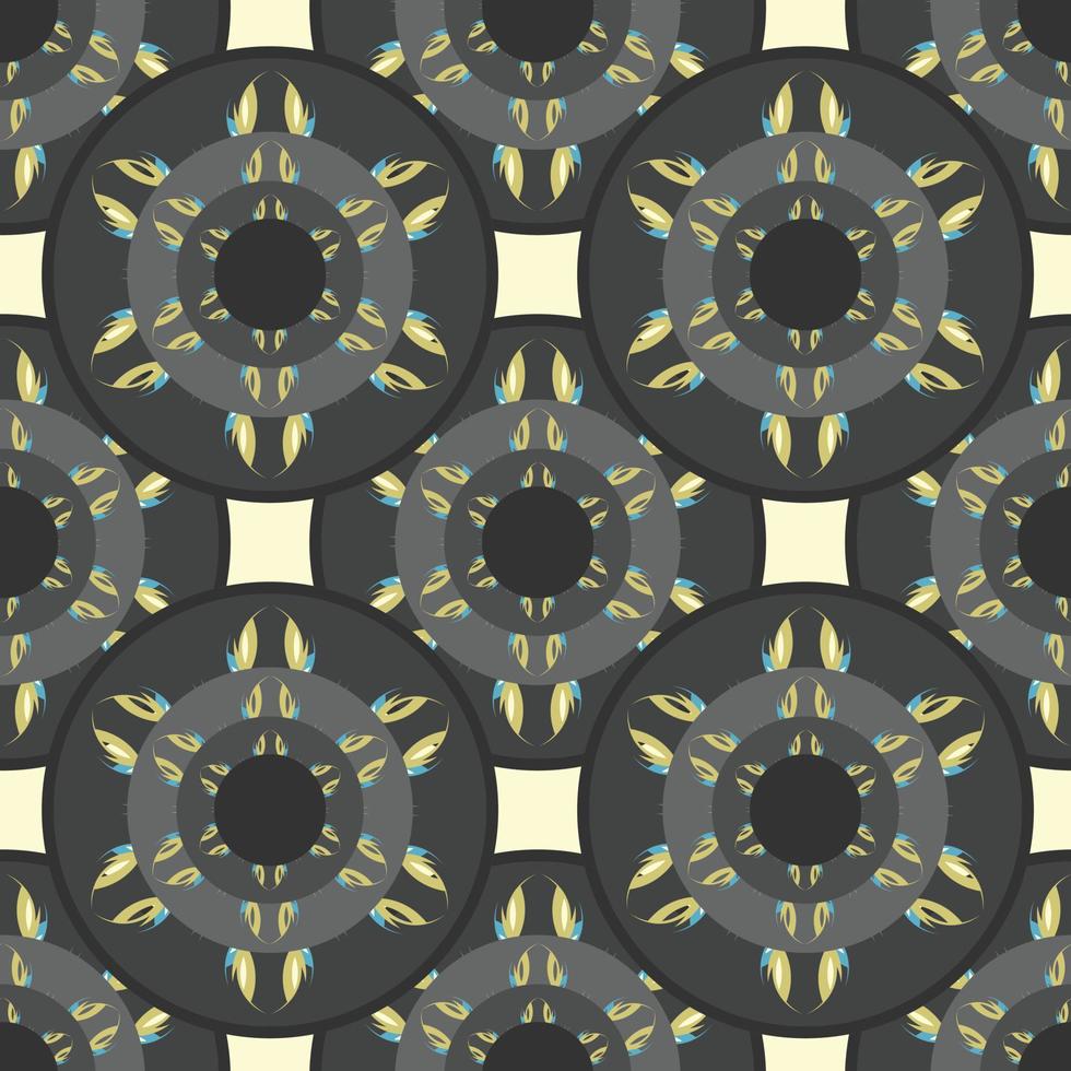 New seamless abstract pattern with floral ornament and high quality illustration. finally it is an expensive design vector