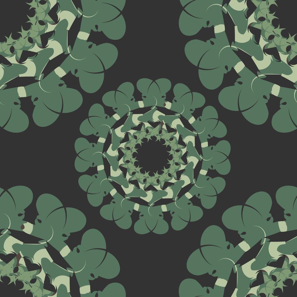 New seamless abstract pattern with floral ornament and high quality illustration. finally it is an expensive design vector