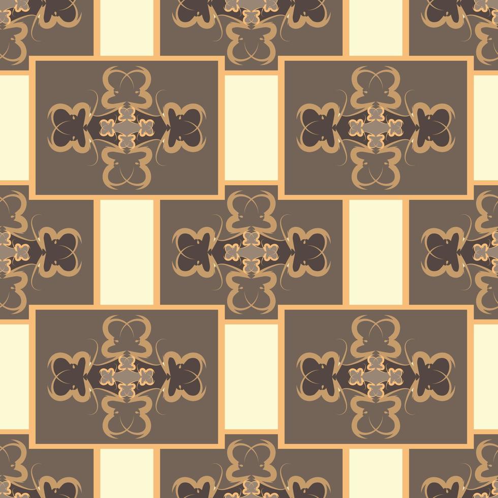 New seamless abstract pattern with floral ornament and high quality illustration. finally it is an expensive design vector