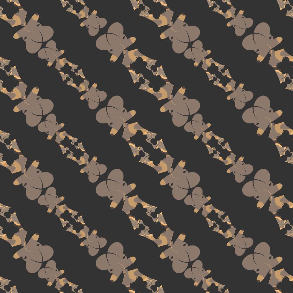 New seamless abstract pattern with floral ornament and high quality illustration. finally it is an expensive design vector