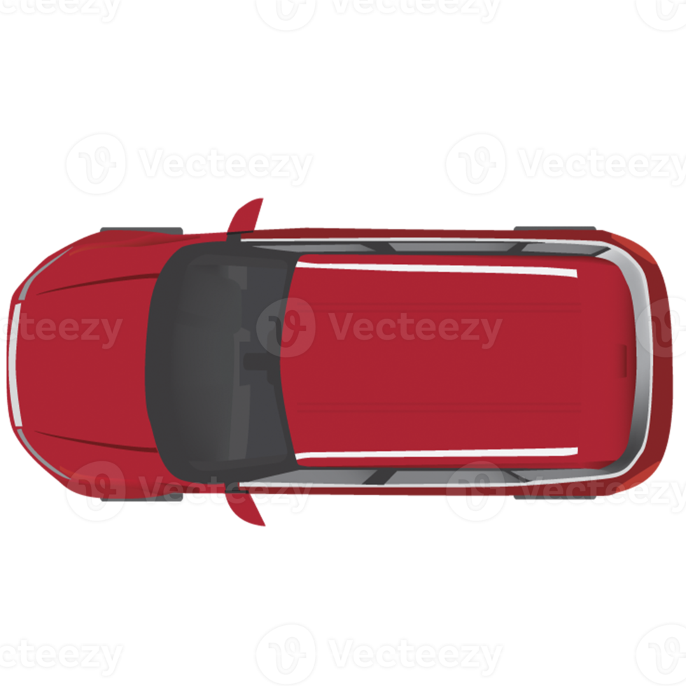 Red Car Top compact logo png Rectangle