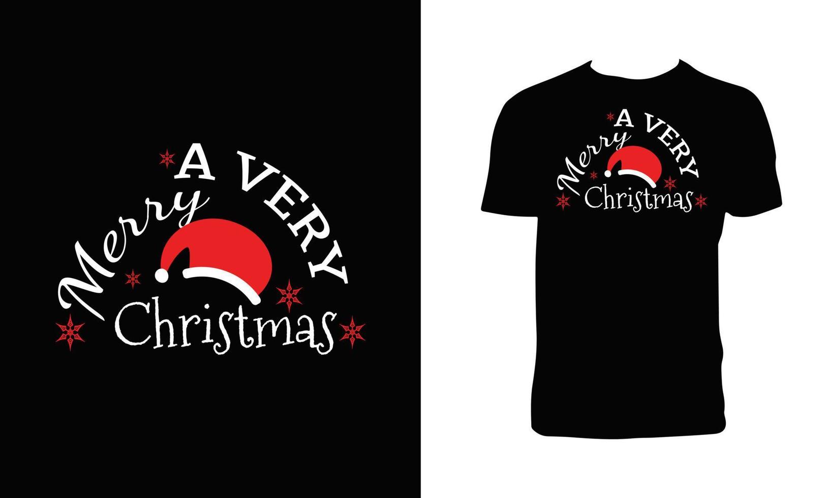 Christmas Vector T Shirt Design