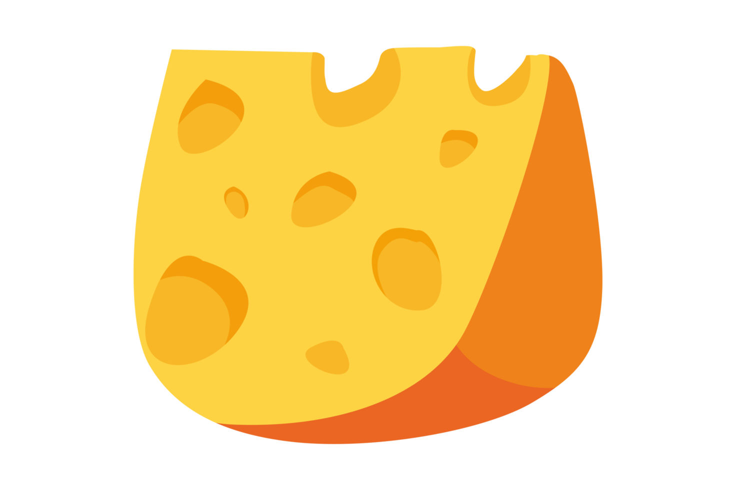 Delicious Cheese Slices png