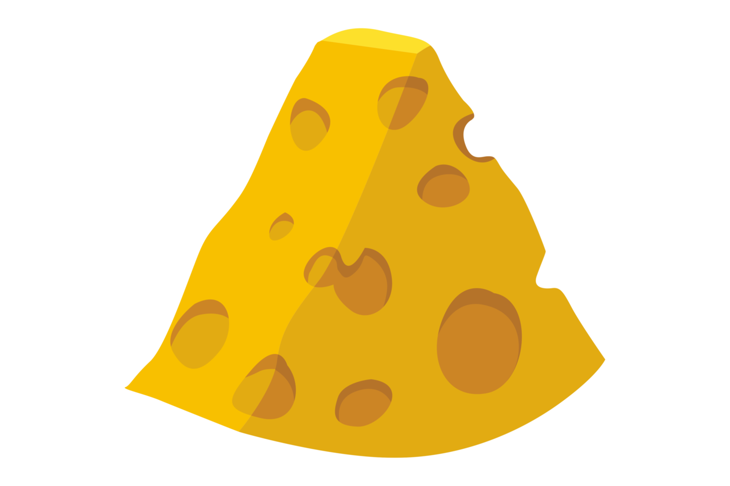 Cheese with Triangular Pieces 13923869 PNG