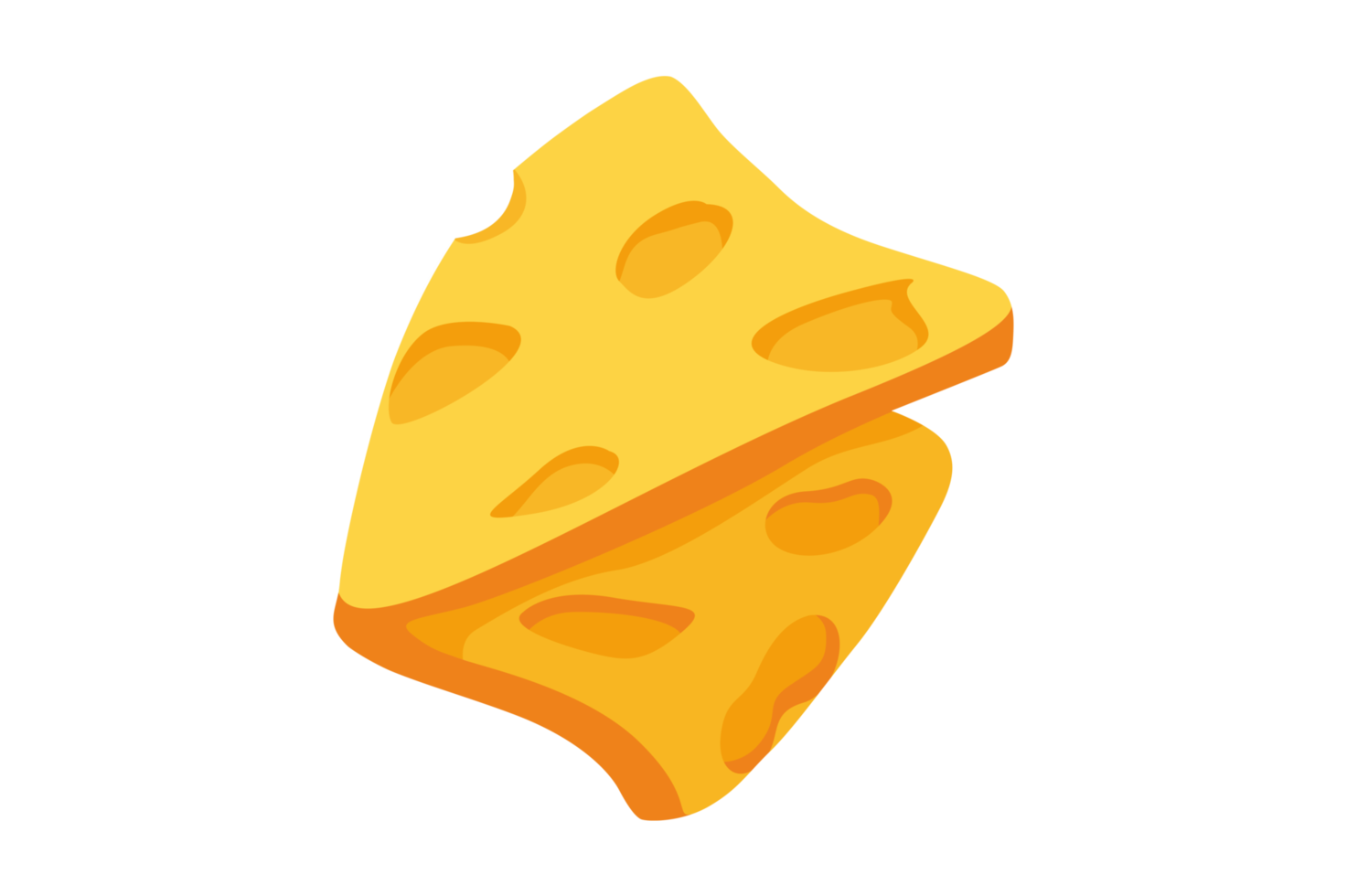 Thin Slice Cheese png