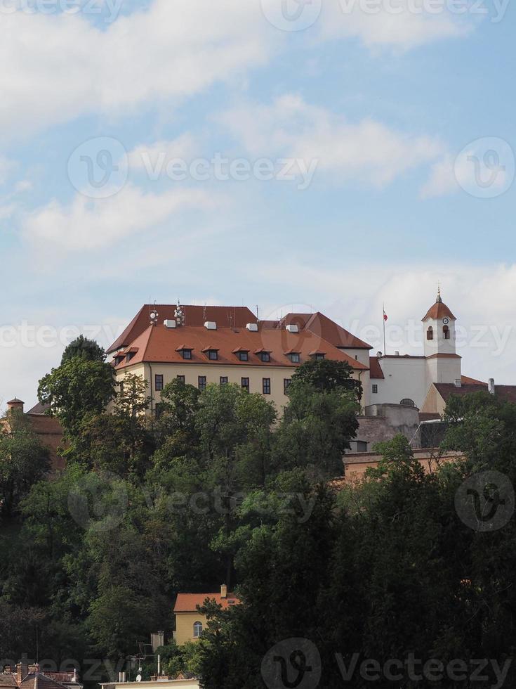 Spielberg castle in Brno photo