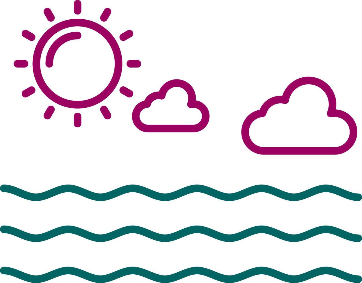 Sea Vector Icon