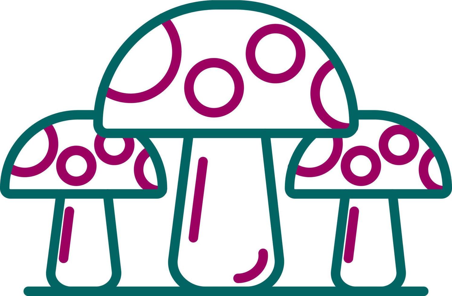 Mushroom Vector Icon