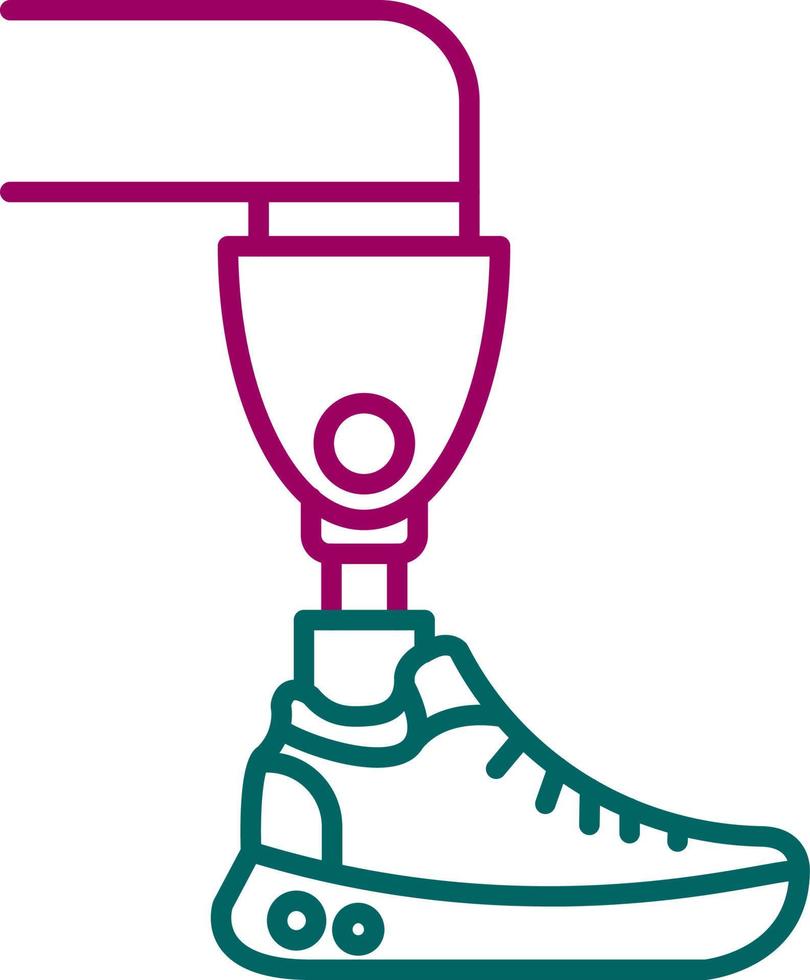 Prosthetics Vector Icon