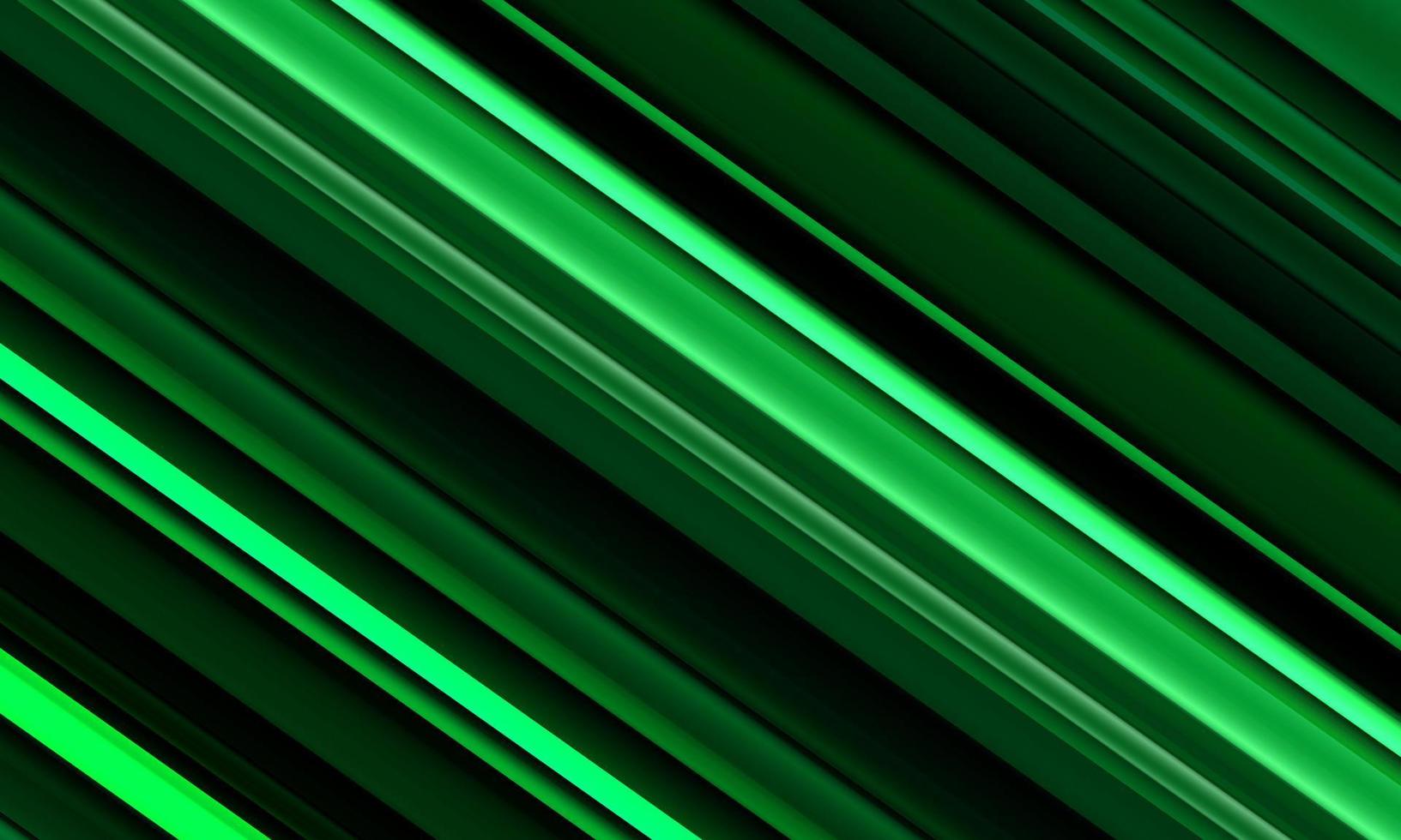 Abstract green strips line slash speed geometric dynamic pattern design modern futuristic background texture vector