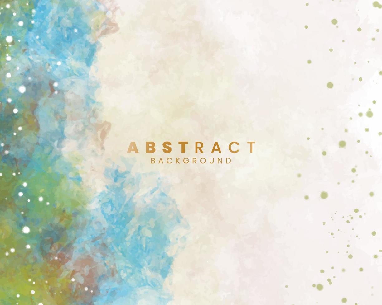 Abstract watercolor textured background. Design for your date, postcard, banner, logo. vector