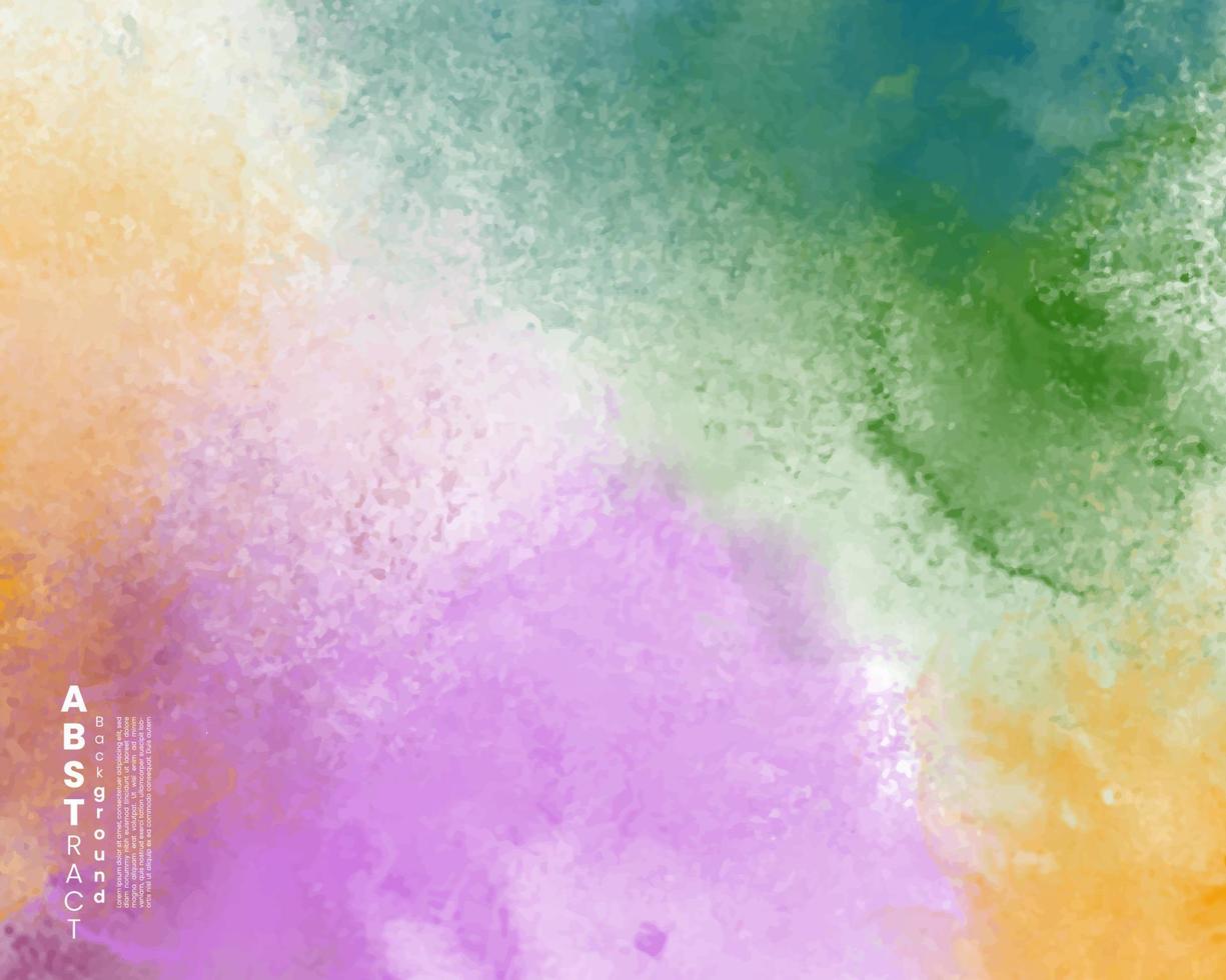 Abstract watercolor textured background. Design for your date, postcard, banner, logo. vector