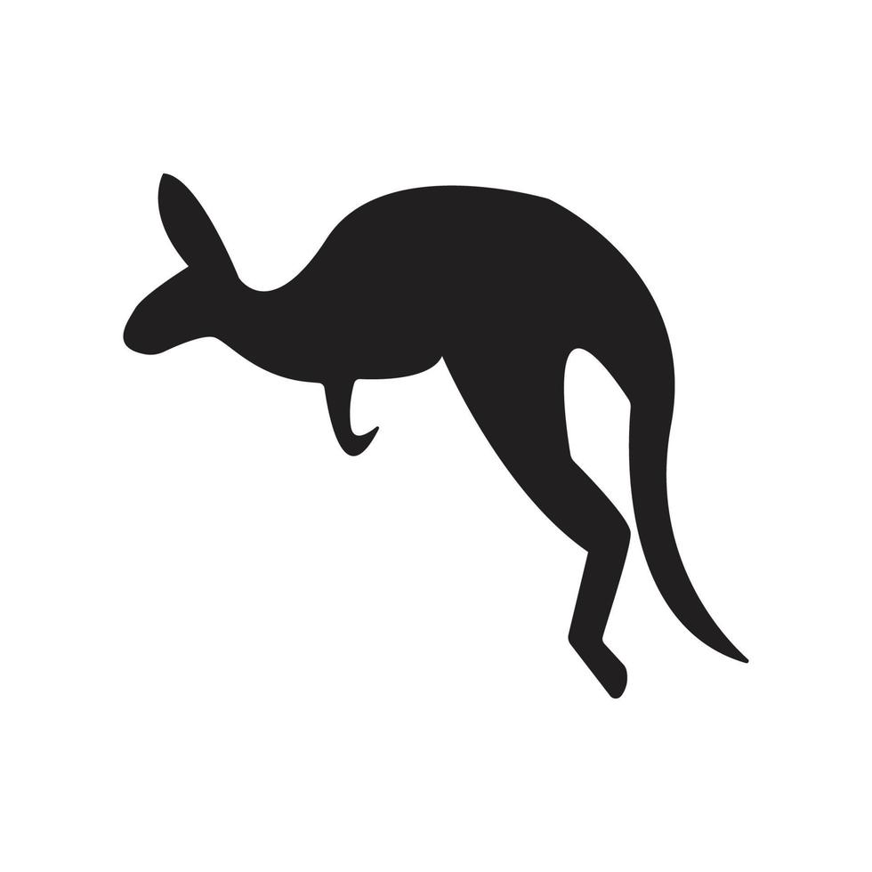 kangaroo Logo Template vector illustration design